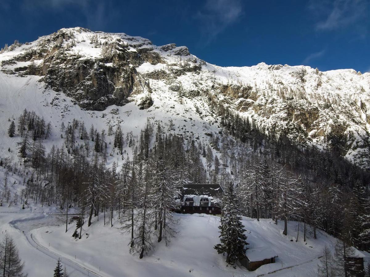 Erjavceva Mountain Hut At Vrsic Pass Hotel Кранска гора Екстериор снимка