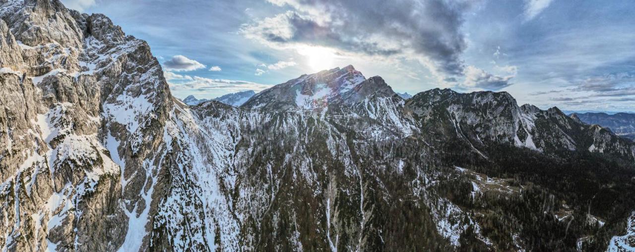 Erjavceva Mountain Hut At Vrsic Pass Hotel Кранска гора Екстериор снимка